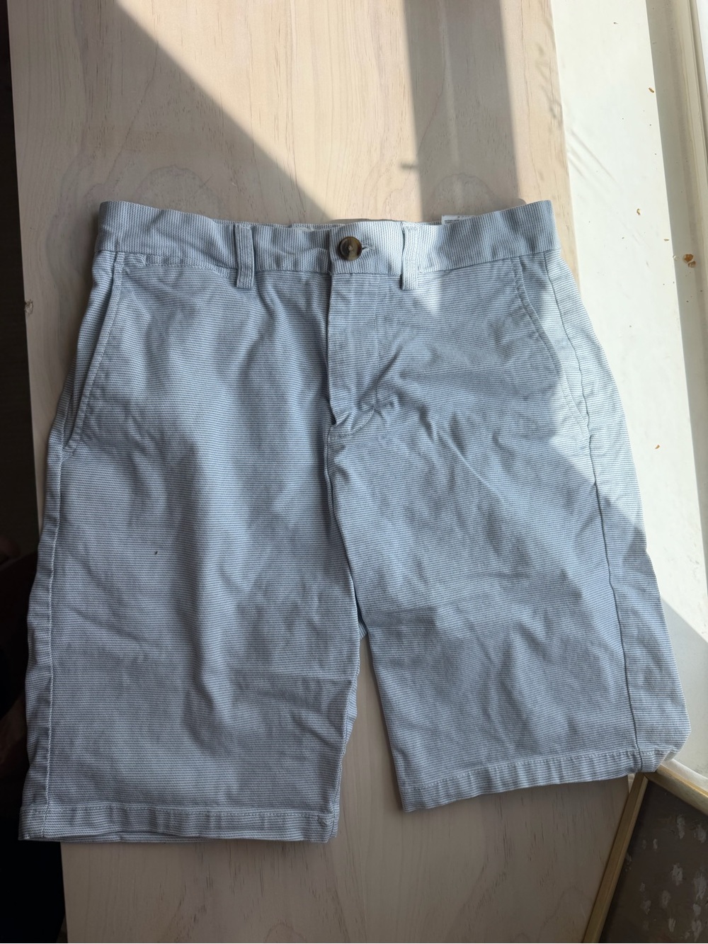 Old Navy Ultimate Slim Men's Light Blue Casual Shorts
